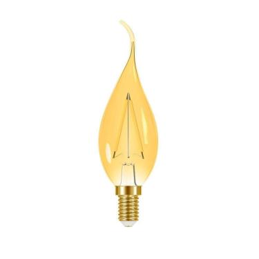 Imagem de Lâmpada Led Filamento Vela Chama B35 Taschibra E14/E27 110V