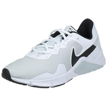 Imagem de Nike Treinamento feminino, Cinza platina pura, preto e branco, 39