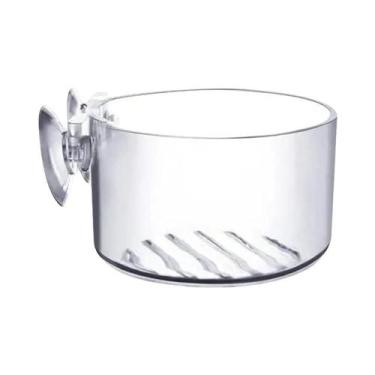 Imagem de Copo De Acrílico Para Plantas De Aquário Com Suporte De Sucção E Recip
