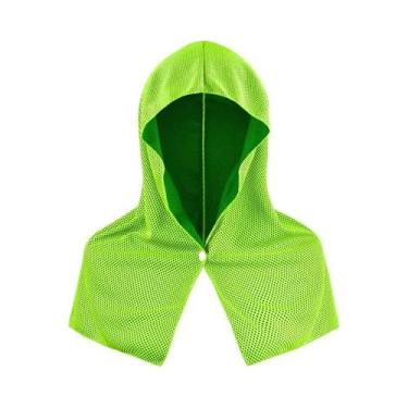 Imagem de Toalha Refrescante Com Capuz Para Homens E Mulheres, Proteção UV, Seca