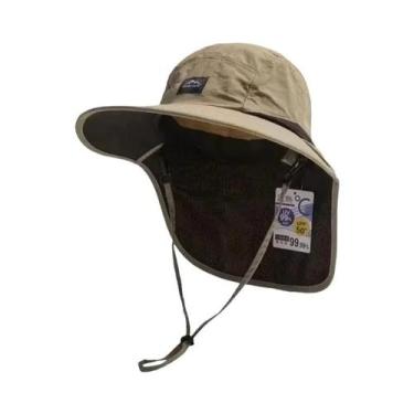 Imagem de Chapéu Bucket Unissex De Secagem Rápida Com Aba Larga Para Proteção So
