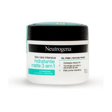 Imagem de Creme Facial Neutrogena Face Care Intensive Hidratante Matte 3 Em 1 10