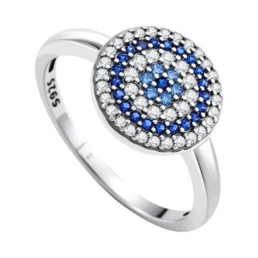 Imagem de Anel Feminino De Prata Esterlina 925 Com Mini Snoopy, Diamante Rosa De