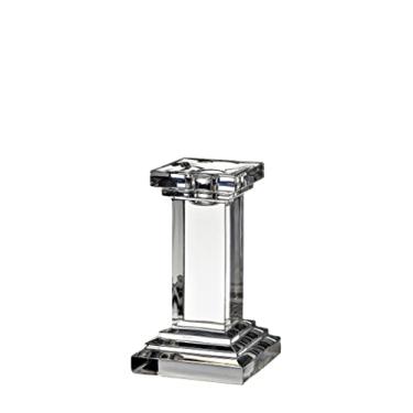 Imagem de Castiçal - 13 cm de altura - lindo suporte de vela magnífico de cristal - serve para castiçal cônico padrão - exclusivamente projetado - pela Barski - Feito na Europa