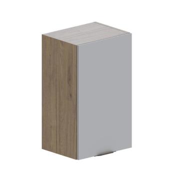 Imagem de Armário Aéreo De Madeira 1 Porta Areia Urbana Bertolini Areia/carvalho