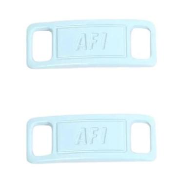 Imagem de Fivela De Metal Para Cadarço De Tênis AF1, Acessórios DIY Para Trava D