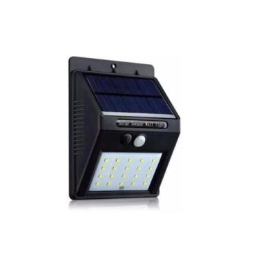 Imagem de Luminaria Solar Luz Led Com Sensor De Presença Automático - Brisa