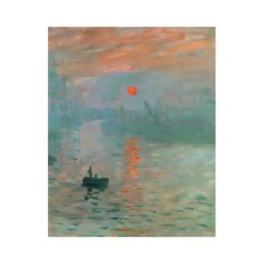 Imagem de Pôster De Pintura Em Tela Grande Onda De Kanagawa, Noite Estrelada E N