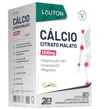 Imagem de Cálcio Citrato Malato 60 comprimidos - Lauton
