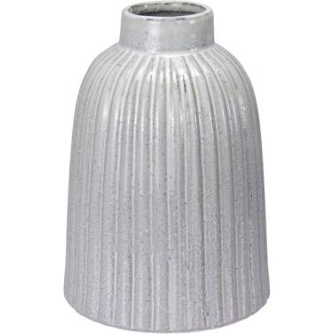 Imagem de VASO DECORATIVO ENFEITE CASA HOME&CO CERÂMICA 20x15x15cm MARFIM