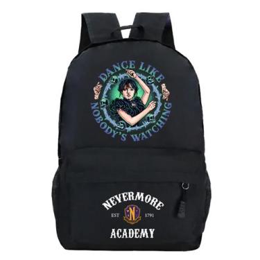 Imagem de Mochila escolar às quartas-feiras para crianças B Anime Poliéster 30x1