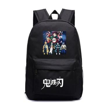 Imagem de Mochila escolar Demons Slayers Anime para crianças - yiweisai