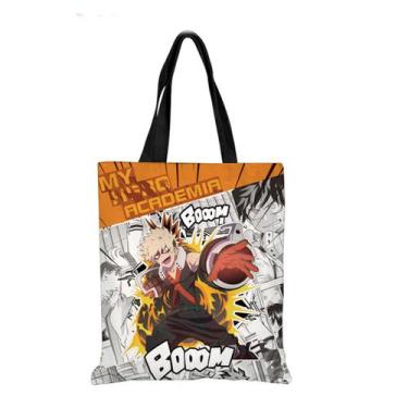 Imagem de Sacola de lona My Heroes Academias Anime Fans Gift Shop - yiweisai