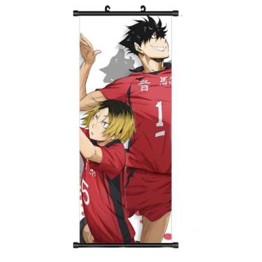 Imagem de Pôster de arte Haikyuus Impressão artística para casa 40x102cm - yiwei