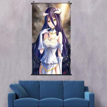 Imagem de Pôster de arte de parede em tela Overlords Albedos Anime 40x60cm - yiw