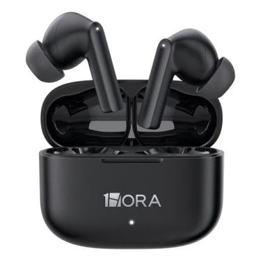 Imagem de Fones De Ouvido Bluetooth 5.3 Marca 1hora Mic 6h De Musica Cor Preto L