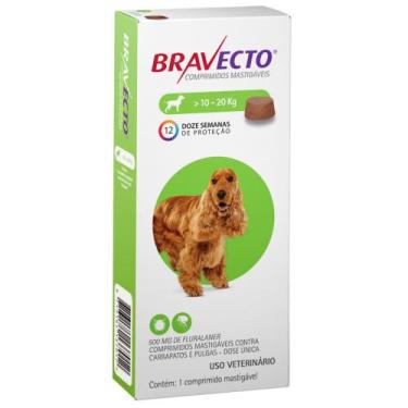 Imagem de Antipulgas e Carrapatos Bravecto 10 a 20 Kg - MSD
