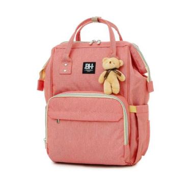 Imagem de Bolsa Mochila Maternidade Trabalho Viagem e Casual Versátil com Compar