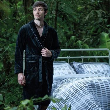 Imagem de Roupão Adulto Microfibra Milano Sofisticata