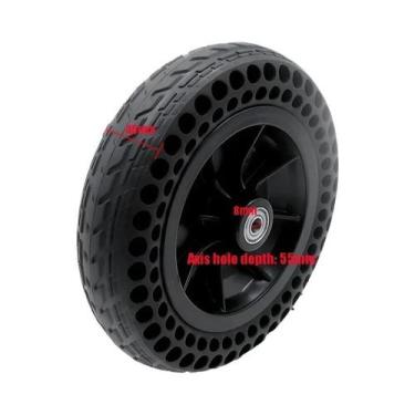 Imagem de Roda De Pneu Sólido De 8 Polegadas Para Patinete Elétrico E Cadeira De