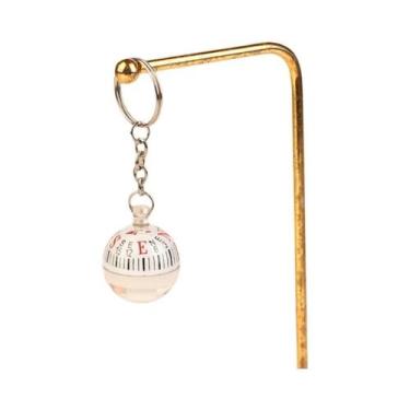 Imagem de Bússola De Emergência Portátil Leve, Chaveiro De Sobrevivência Ao Ar L