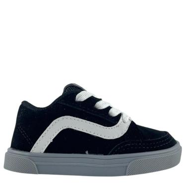 Imagem de Tênis Infantil Molekinho Preto Camurça Meninos 2133188-Masculino