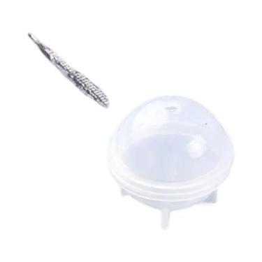 Imagem de Molde De Silicone Transparente De 2-10CM Para Resina Epóxi UV, Bola De