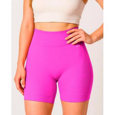 Imagem de Shorts De Academia Sem Costura Compressão Esportivo Fitness Selene, Ro