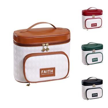 Imagem de Bolsa para Armazenamento de Joias e Maquiagem OEM Couro Sintético Tamanho Único Aleatório Feminina