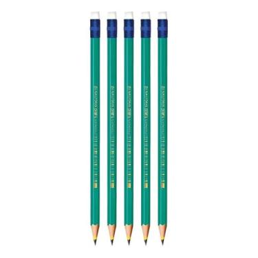 Imagem de Kit com 5 Lápis BIC Evolution HB Nº2 com Borracha Resistente