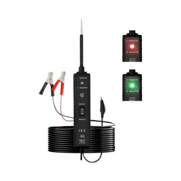 Imagem de Testador Elétrico Automotivo Digital 6-24V, Ferramenta De Diagnóstico 