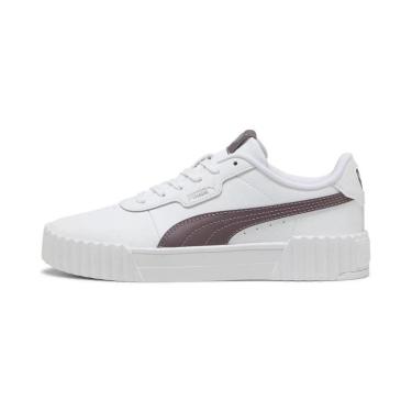 Imagem de Tênis Puma Carina 3.0 BDP - Branco/Castanho escuro-Unissex