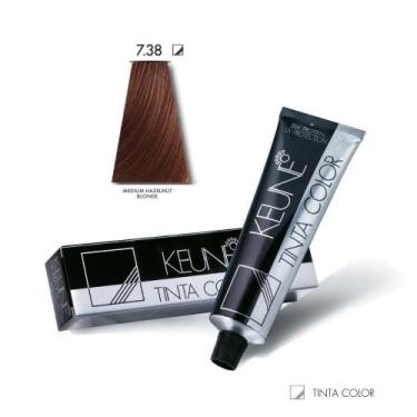 Imagem de Tinta Color Keune 7.38 Medium Hazelnut Blonde 60ml