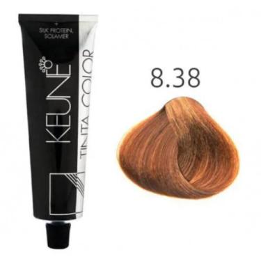 Imagem de Tinta Color Keune 8.38 Hazelnut Light Blond 60ml