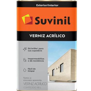 Imagem de Verniz Acrílico 18 Litros - 672440 - SUVINIL