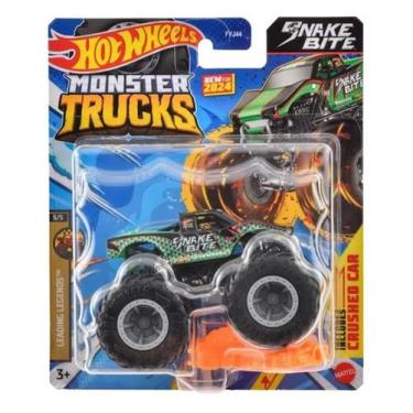 Imagem de Hot Wheels Monster Truck Snake Bite HTM49 - Mattel (41225)