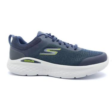 Imagem de Tênis Skechers Go Run Lite Masculino 220894, 38, Marinho, Lima