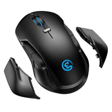 Imagem de Mouse Gamer Gamesir Gm300 Preto 16000 DPI Wireless 2.4ghz RGB  - DAZZ
