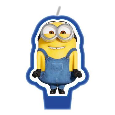 Imagem de Vela de Aniversário Minions Stuart Plana - Festcolor