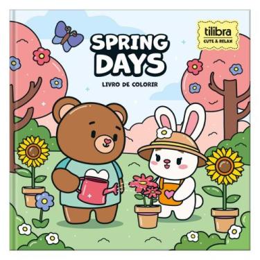 Imagem de Livro de Colorir Bobbie Goods Cute & Relax 46 Folhas 120g/m² Capa Dura