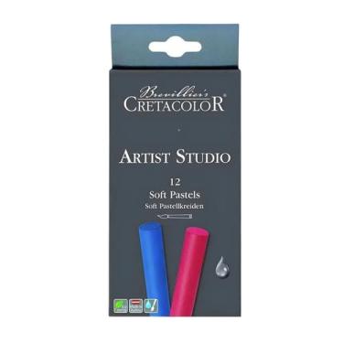 Imagem de Giz Pastel Seco Soft Artist Studio Cretacolor 12 Cores