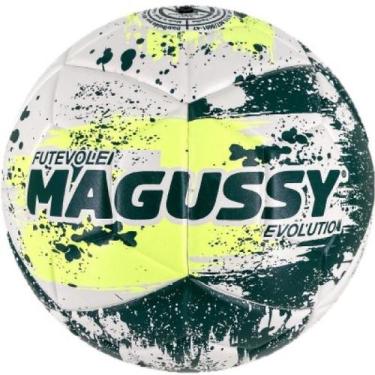 Imagem de Bola De Futevôlei Evolution Magussy, Amarelo, Verde, Branco