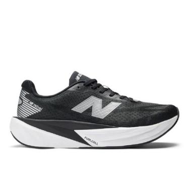 Imagem de Tênis New Balance Fuelcell Rebel V5 Masculino - Preto/Branco, 39, Pret