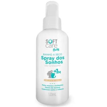 Imagem de Banho a Seco Spray dos Sonhos Soft Care Baby 120 ml