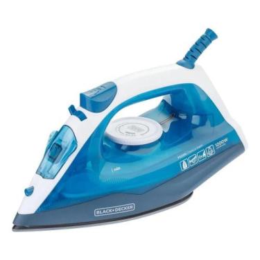 Imagem de Ferro de Passar Black Decker FX2150 Seco Vapor 1200W Base Antiaderente
