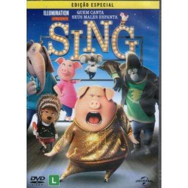 Imagem de Dvd Sing - Quem Canta Seus Males Espanta - UNIVERSAL FILMES