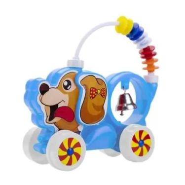 Imagem de Brinquedo Infantil Cãozinho Esperto Educativo Monte Líbano, Azul