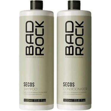 Imagem de Bad Rock Secos - Kit Cabelos Ressecados Salão Duo (2 Produtos)