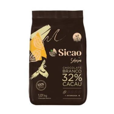 Imagem de Chocolate Seleção Branco Gotas 32% 1,01kg - Sicao