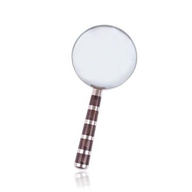 Imagem de Lupa Decorativa Com Cabo Resina e Metal - Entrecasa